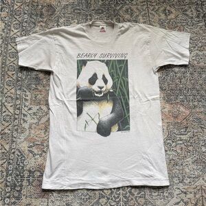 Vintage 1993 Bearly Surviving Panda